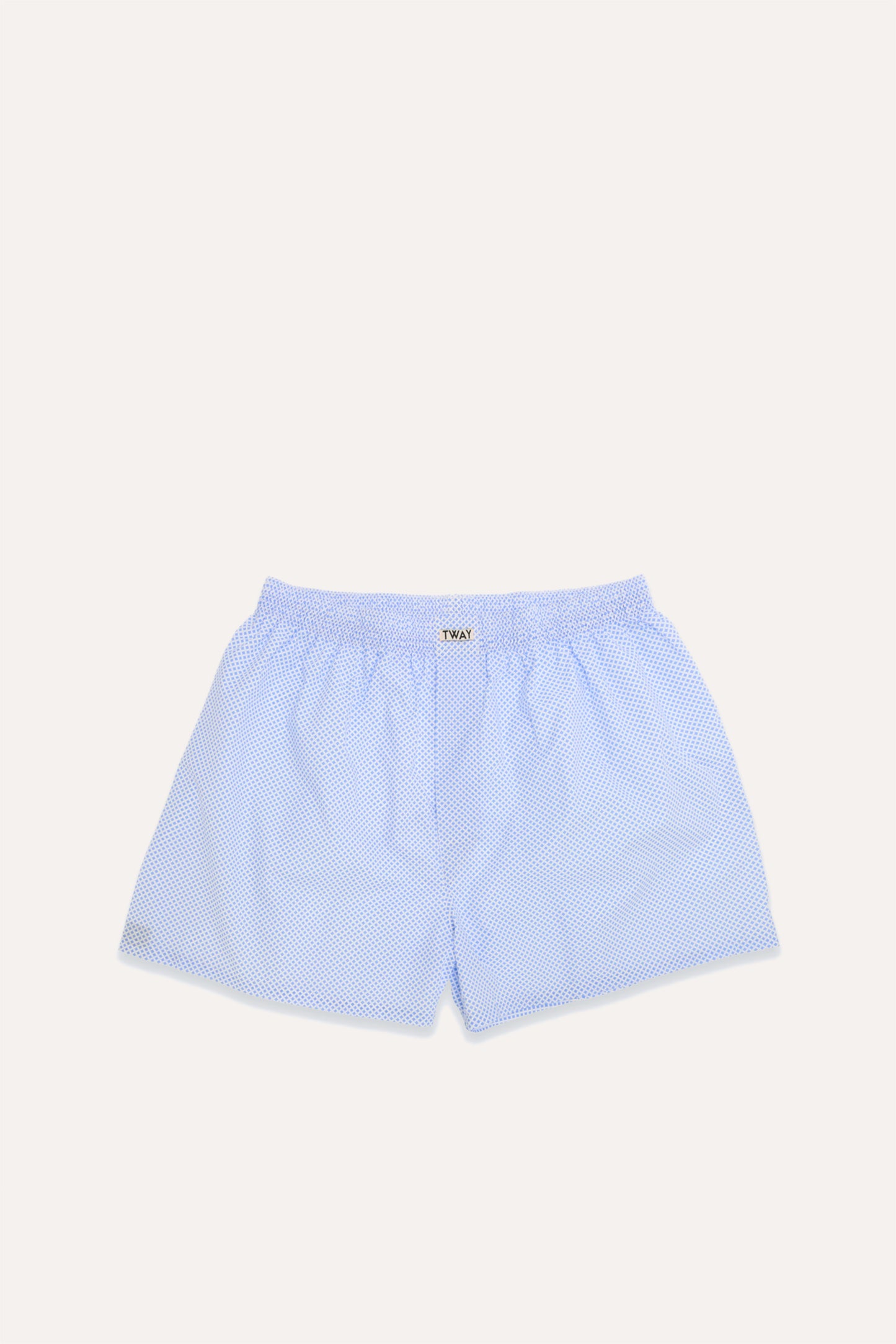 CALZONCILLOS DE ROMBOS AZUL BÓXER