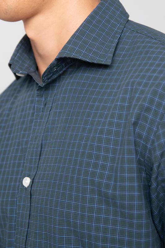 CAMISA VERDE DE CUADROS
