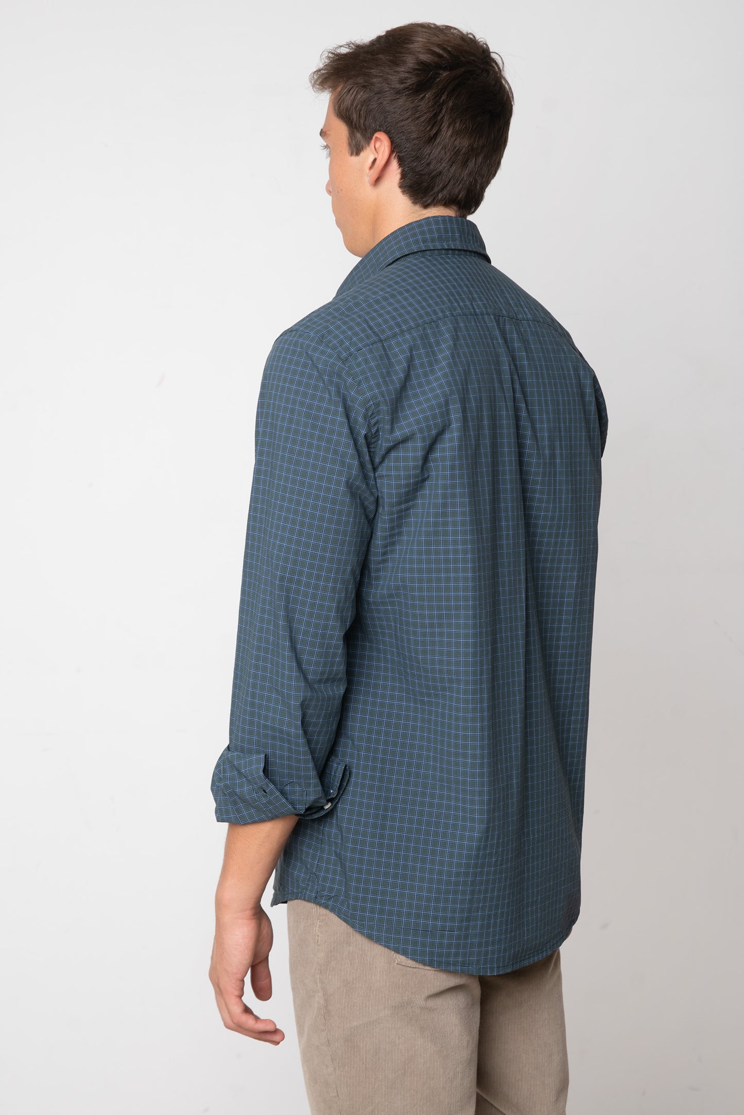 CAMISA VERDE DE CUADROS