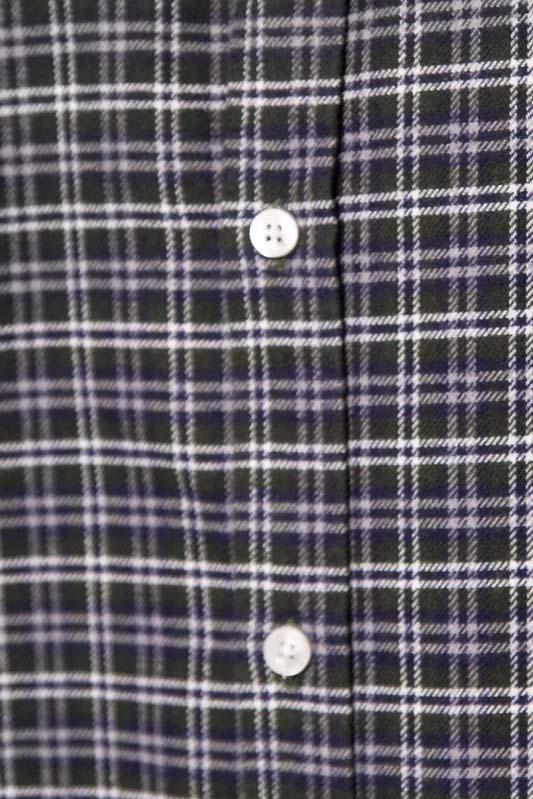 CAMISA ESCOCESA VERDE OLIVA