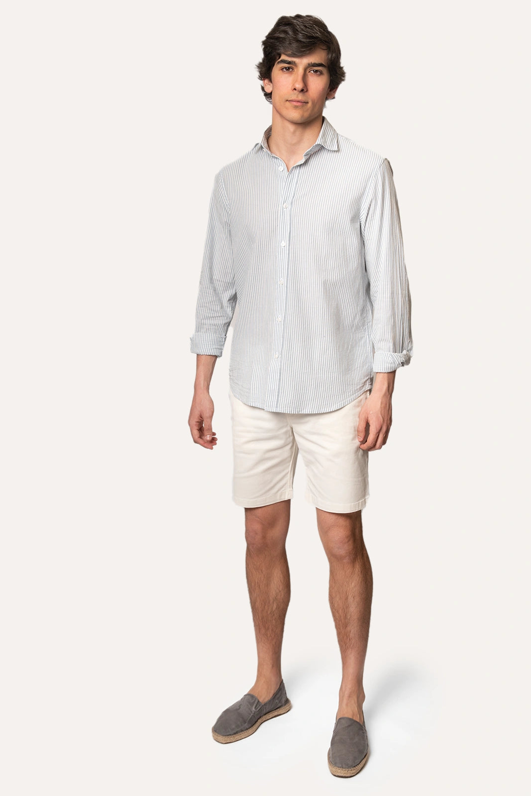 BERMUDAS CHINO HUESO