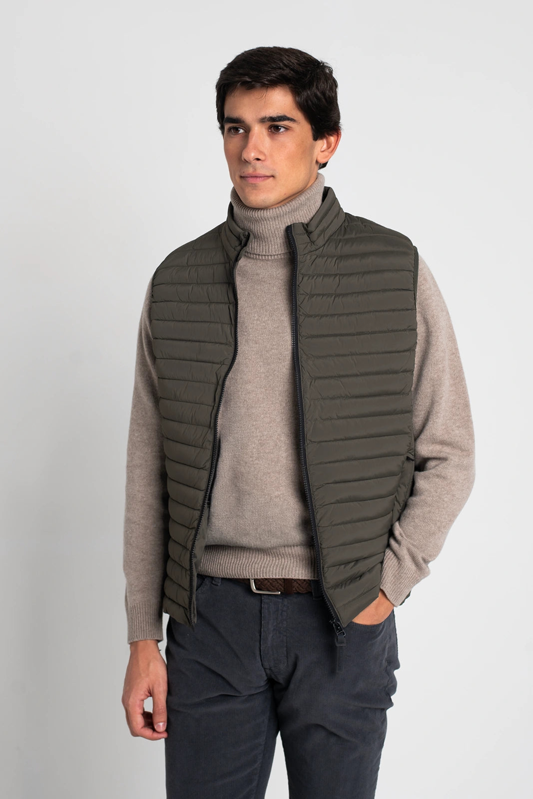 CHALECO ACOLCHADO VERDE OLIVA HOMEWARD