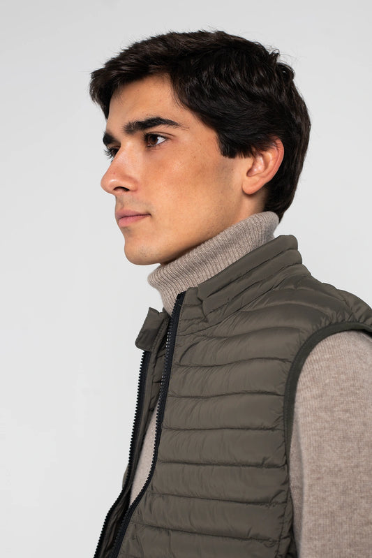 CHALECO ACOLCHADO VERDE OLIVA HOMEWARD