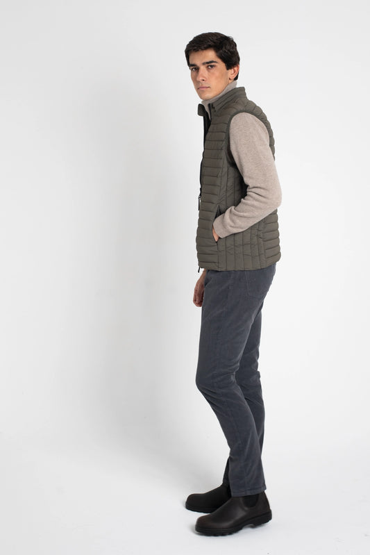 CHALECO ACOLCHADO VERDE OLIVA HOMEWARD