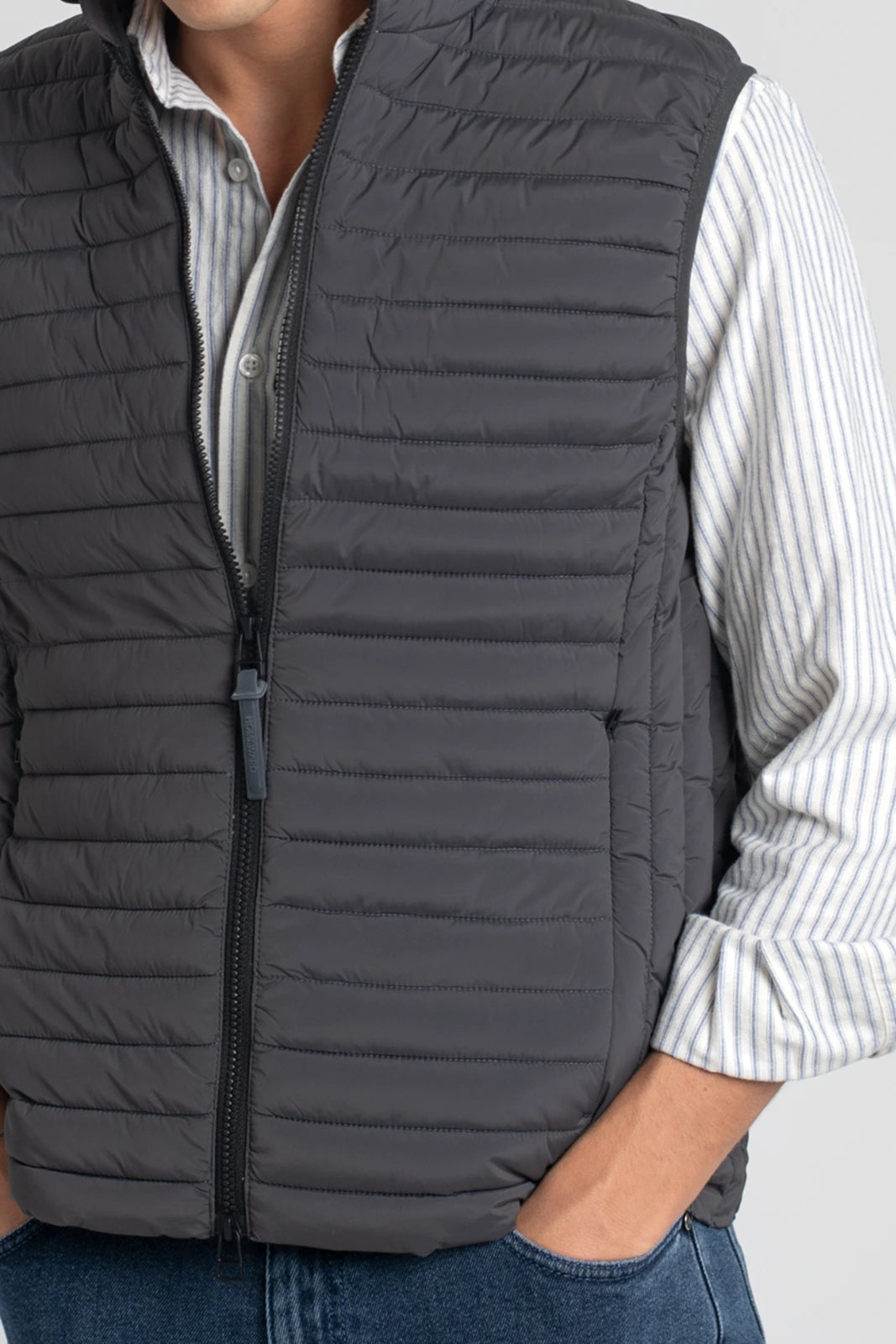 CHALECO ACOLCHADO GRIS HOMEWARD