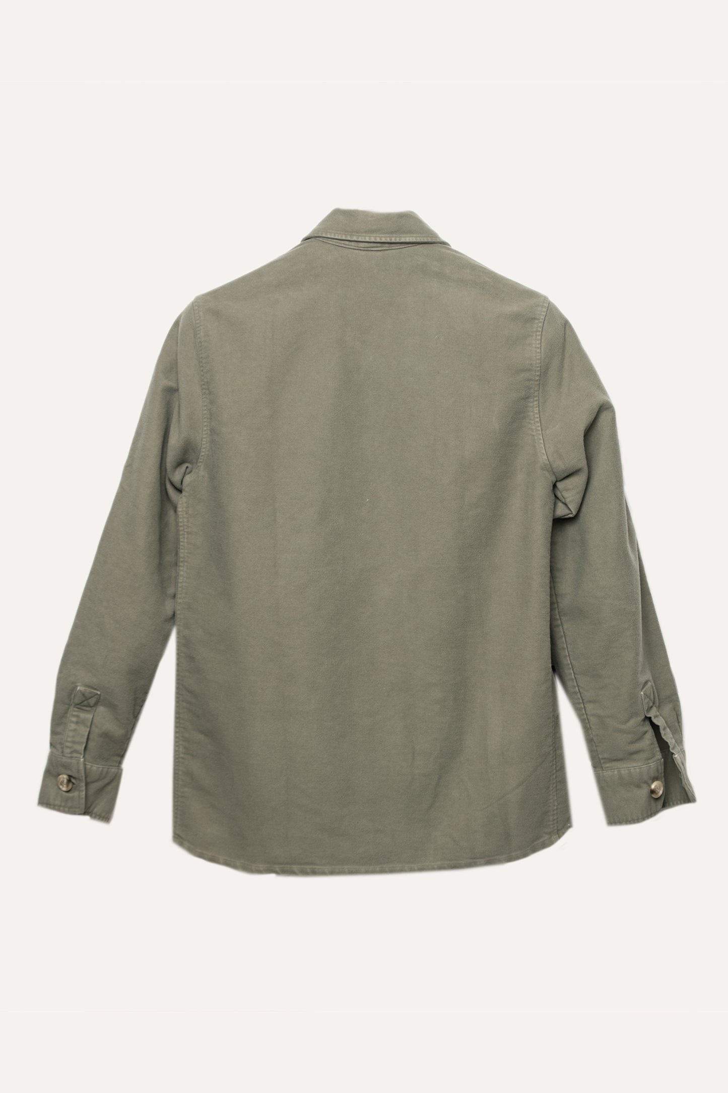 CHAQUETA SAHARIANA MOLESKI VERDE