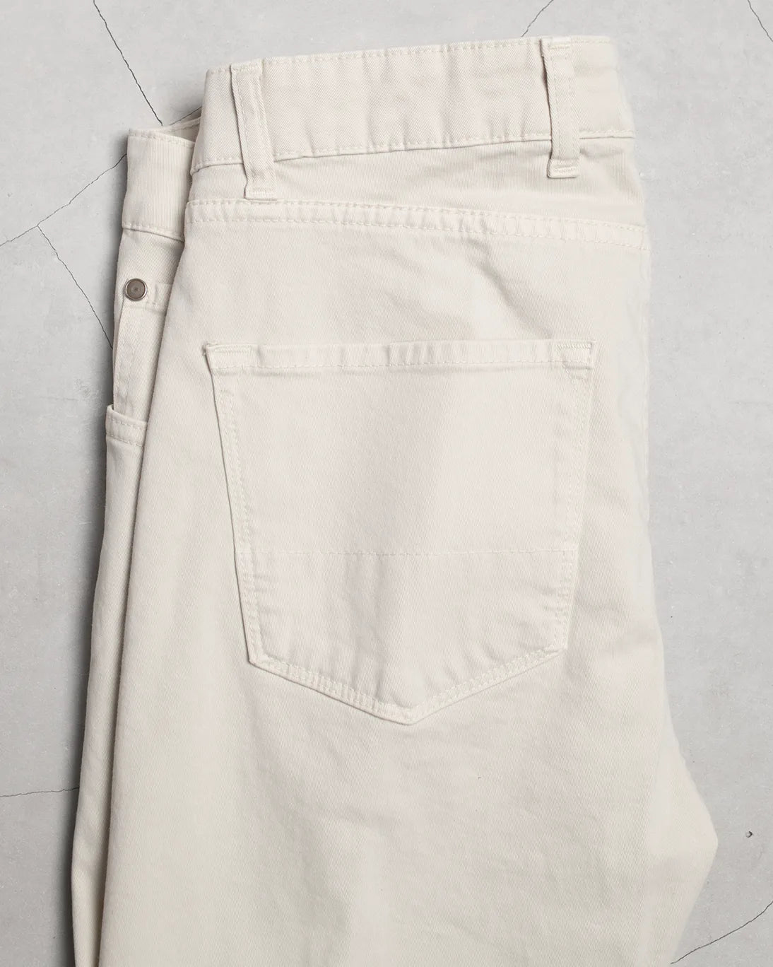 PANTALON CINCO BOLSILLOS CREMA