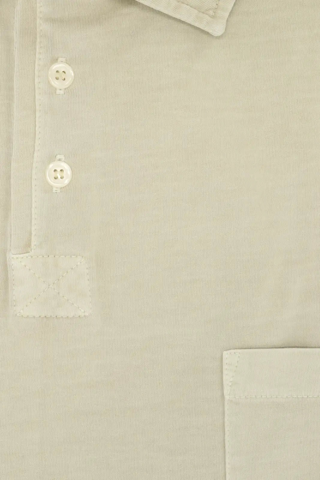 POLO MANGA LARGA JERSEY BEIGE