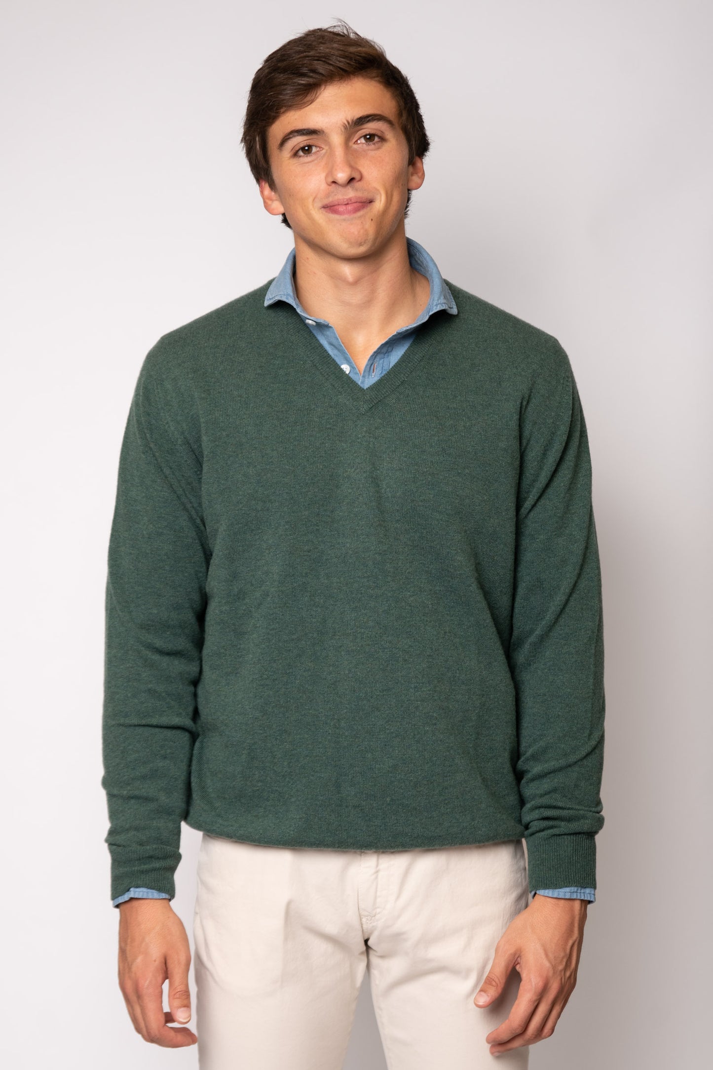 JERSEY CUELLO PICO VERDE