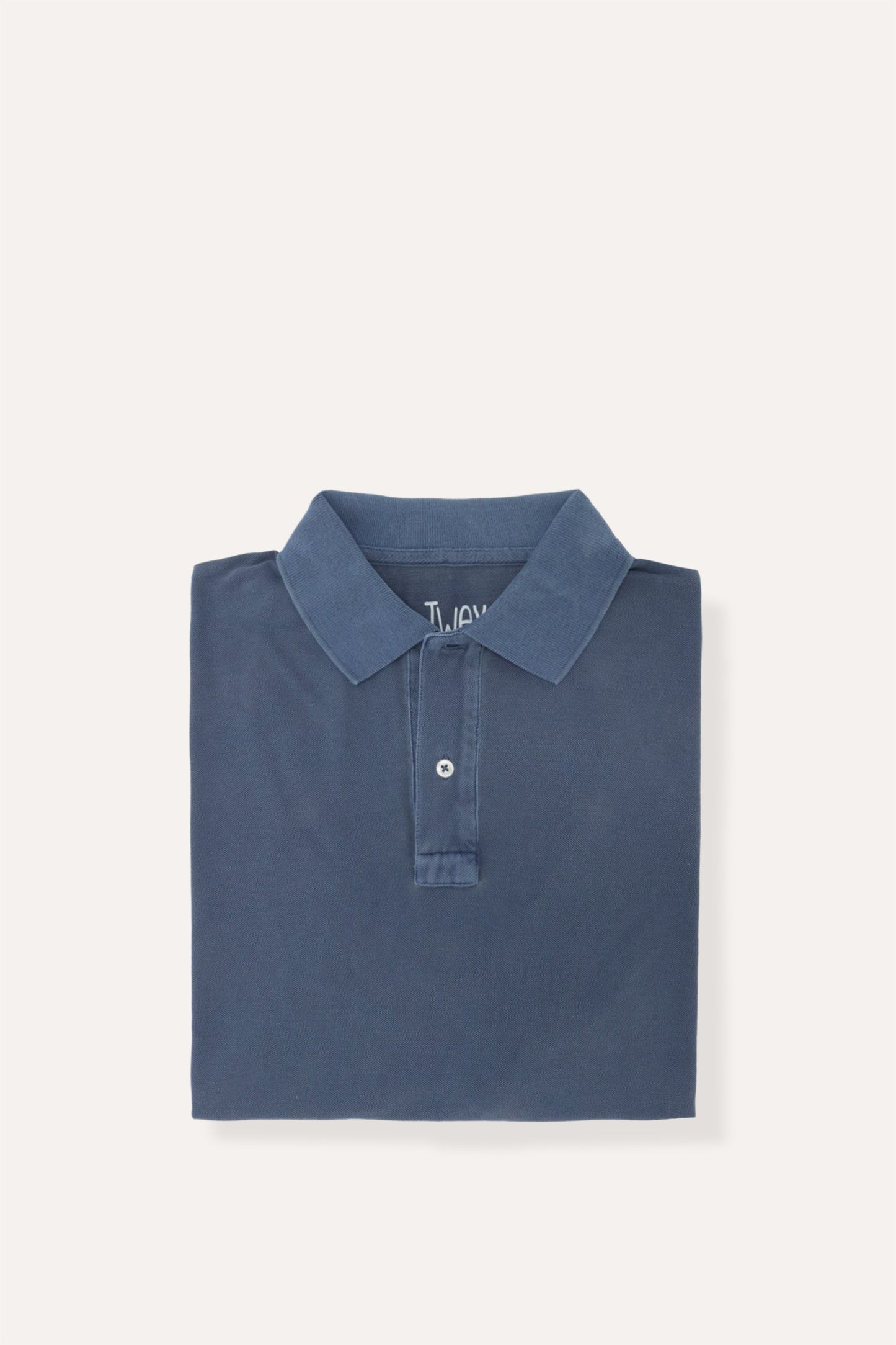 Polo Piqué Azul Marino Tway