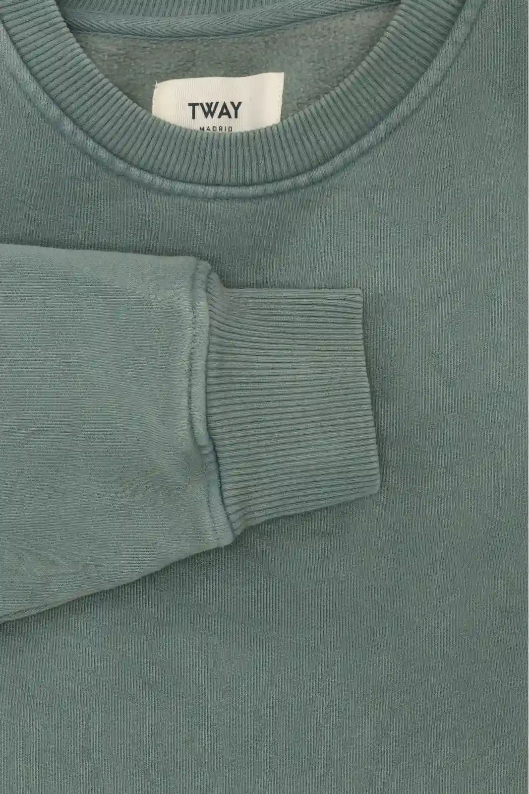 SUDADERA CUELLO CAJA VERDE