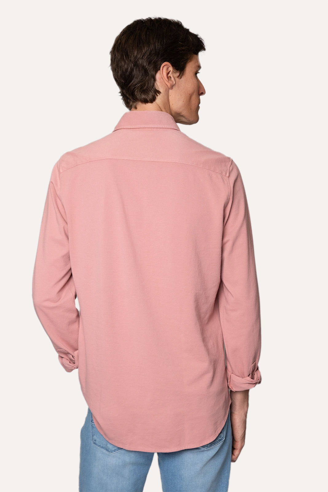 CAMISA DE PIQUÉ ROSA