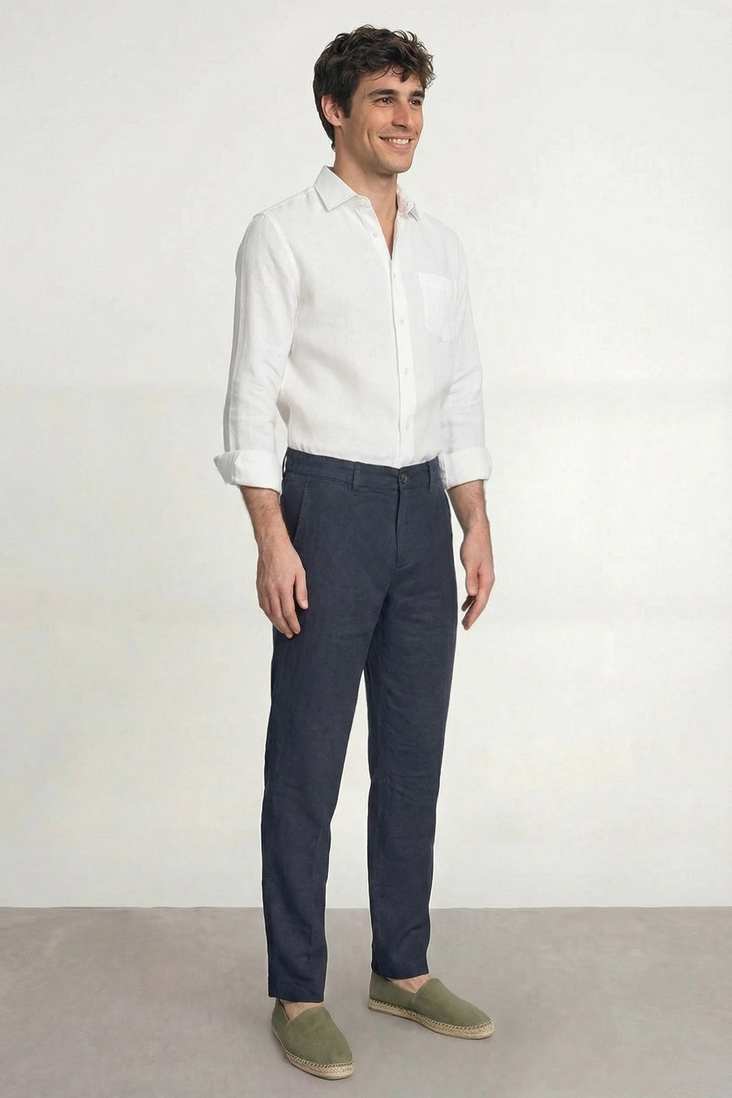 PANTALÓN CHINO LIGERO AZUL OSCURO