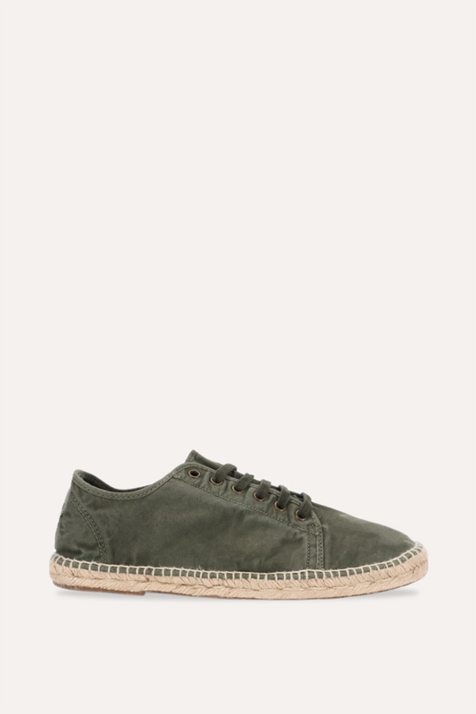 ALPARGATAS VERDES DE CORDONES