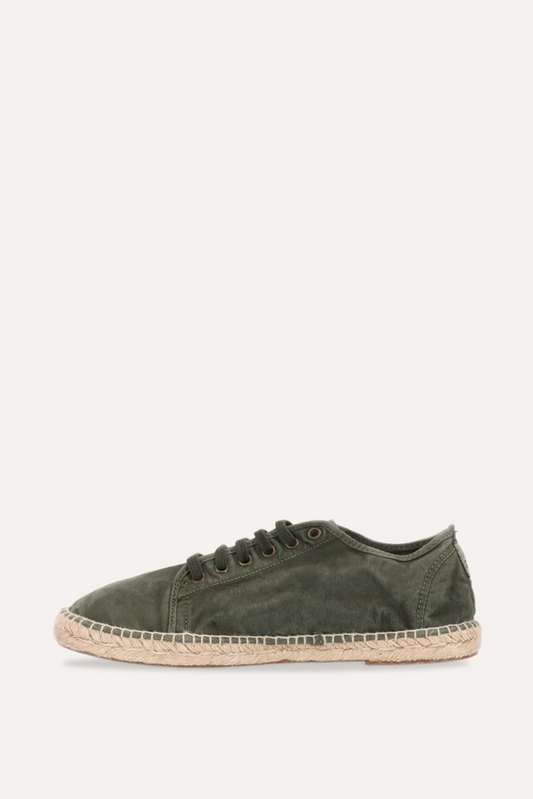 ALPARGATAS VERDES DE CORDONES