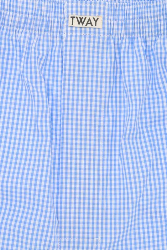 CALZONCILLOS DE CUADROS AZULES BÓXER