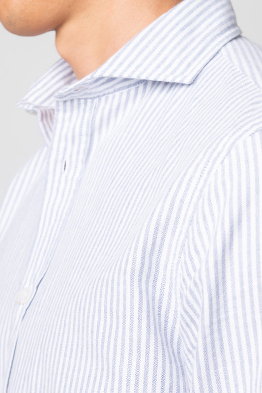 CAMISA DE RAYAS AZULES