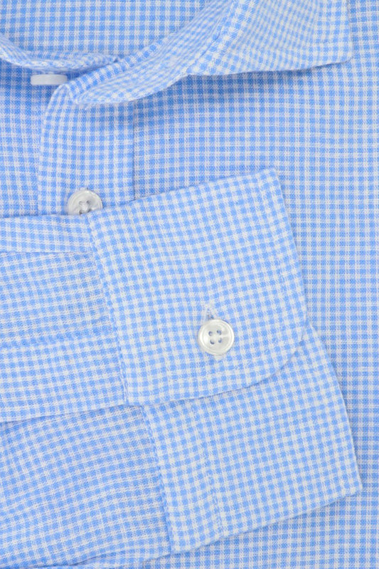 Camisa cuadros azul Tway 