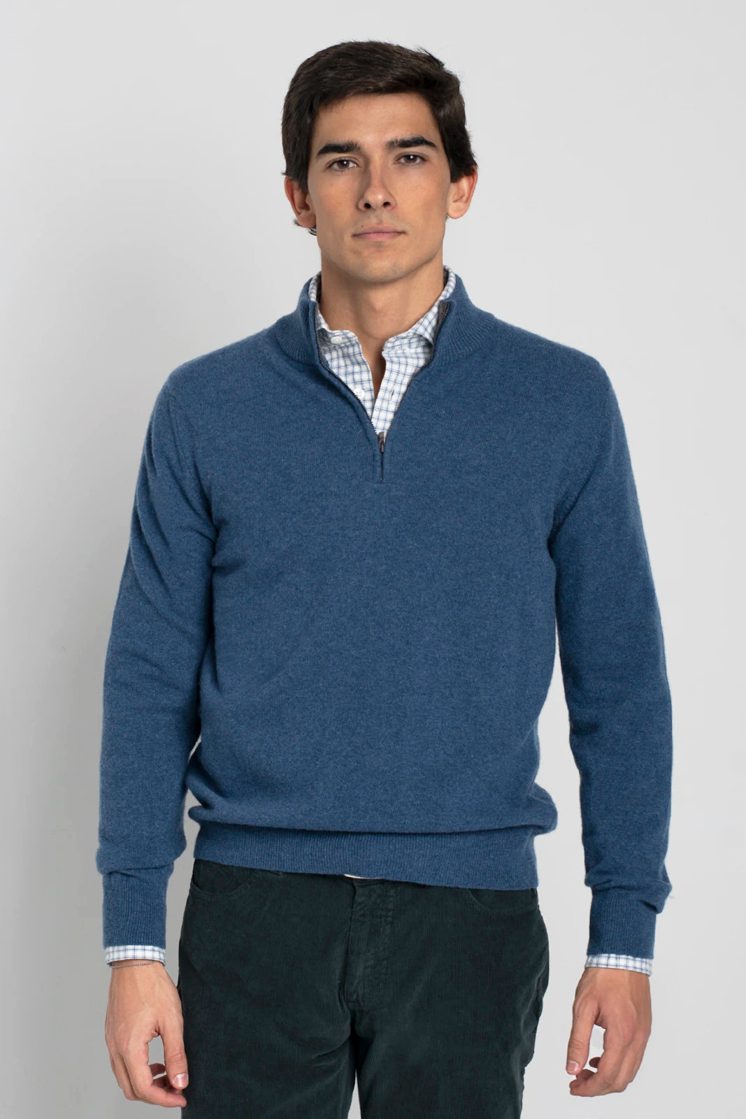 JERSEY CREMALLERA AZUL