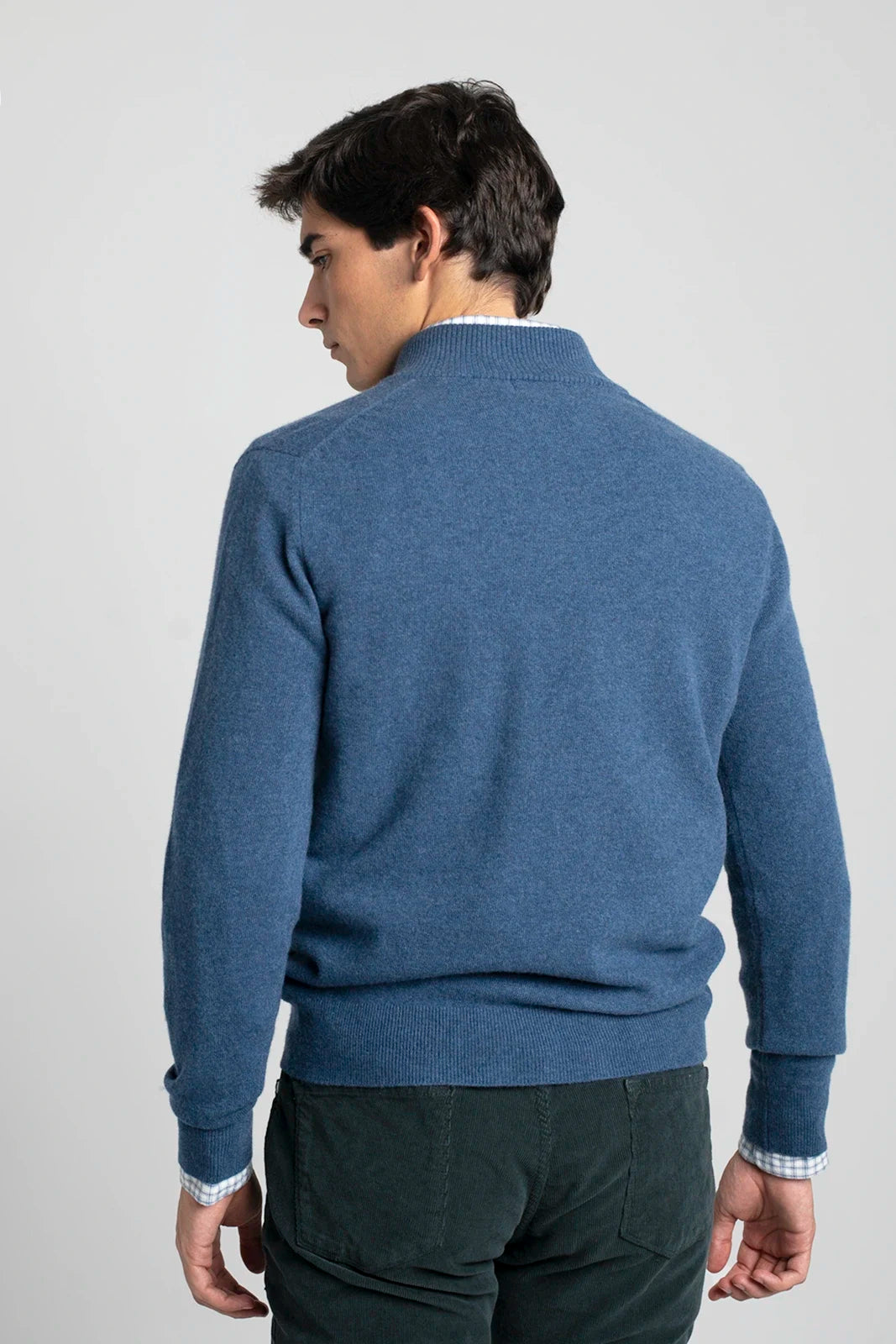 JERSEY CREMALLERA AZUL