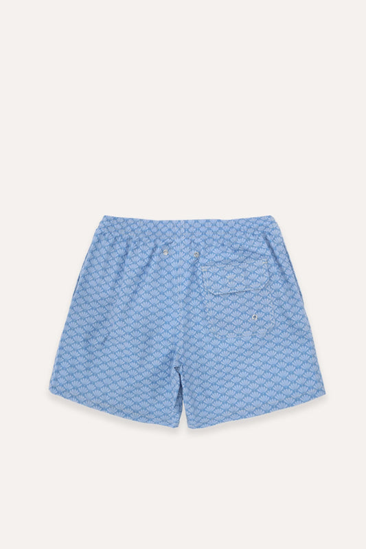 TRAJE DE BAÑO CONCHAS AZUL