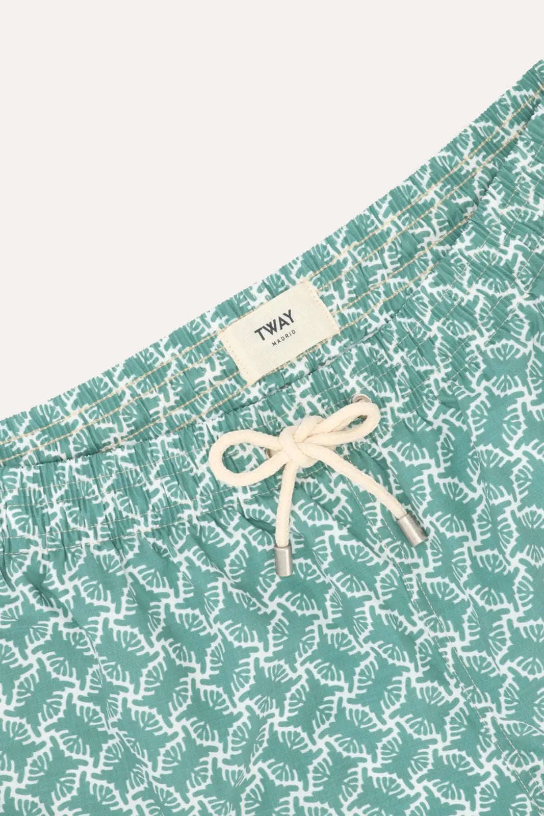 TRAJE DE BAÑO ÉTNICO VERDE