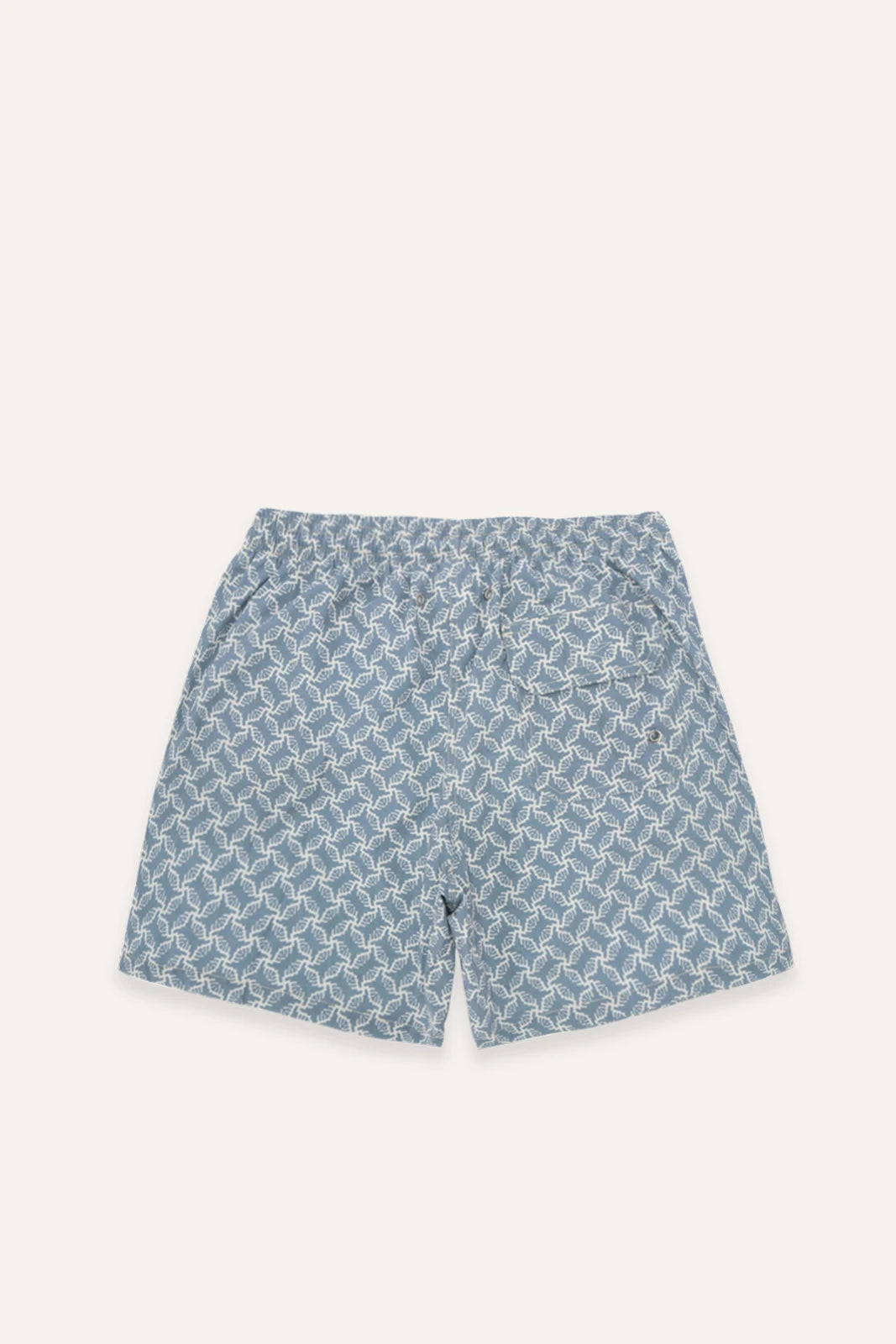 TRAJE DE BAÑO ÉTNICO AZUL GRISÁCEO