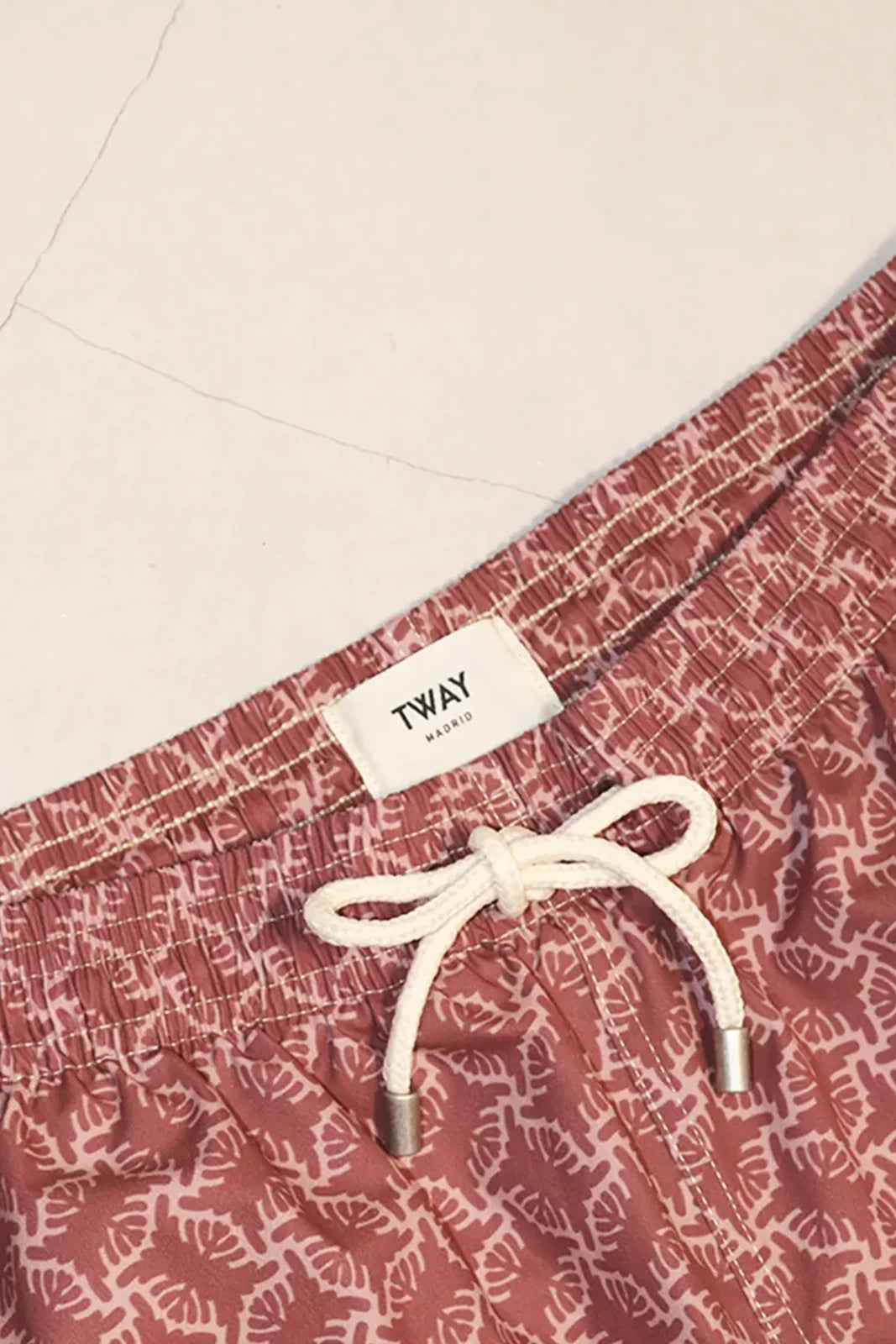 TRAJE DE BAÑO ÉTNICO GRANATE