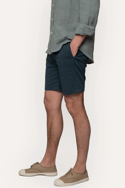 BERMUDAS CHINO AZULES