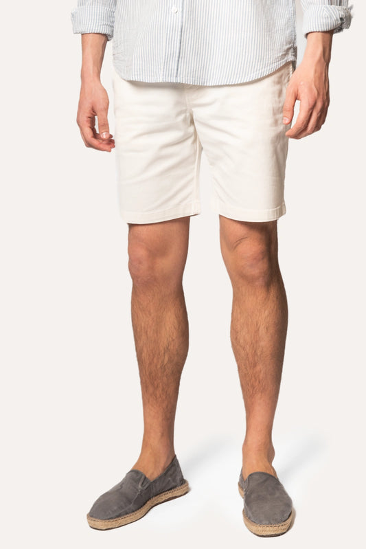 BERMUDAS CHINO HUESO