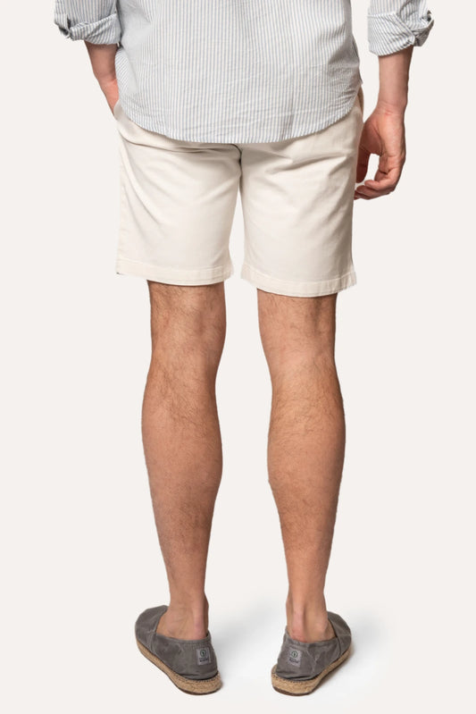 BERMUDAS CHINO HUESO
