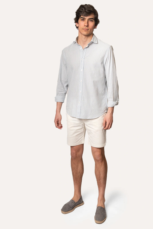 BERMUDAS CHINO HUESO