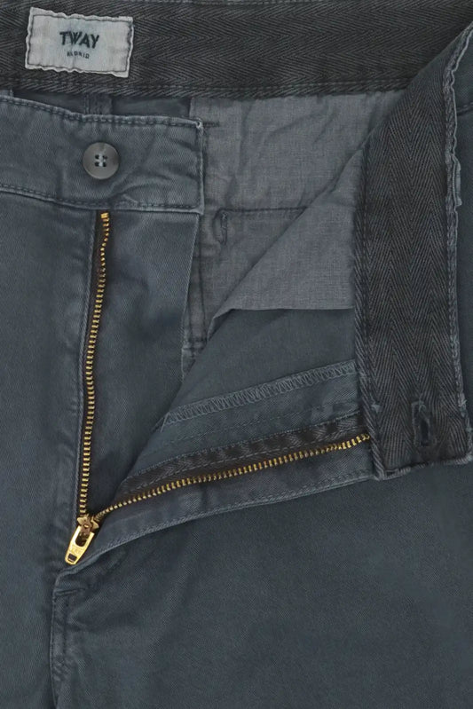 BERMUDAS CHINO AZUL OSCURO