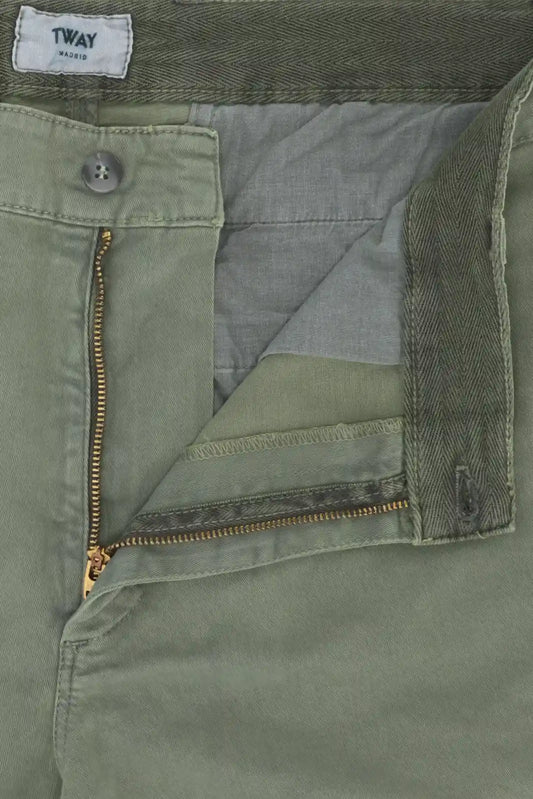 BERMUDAS CHINO VERDE