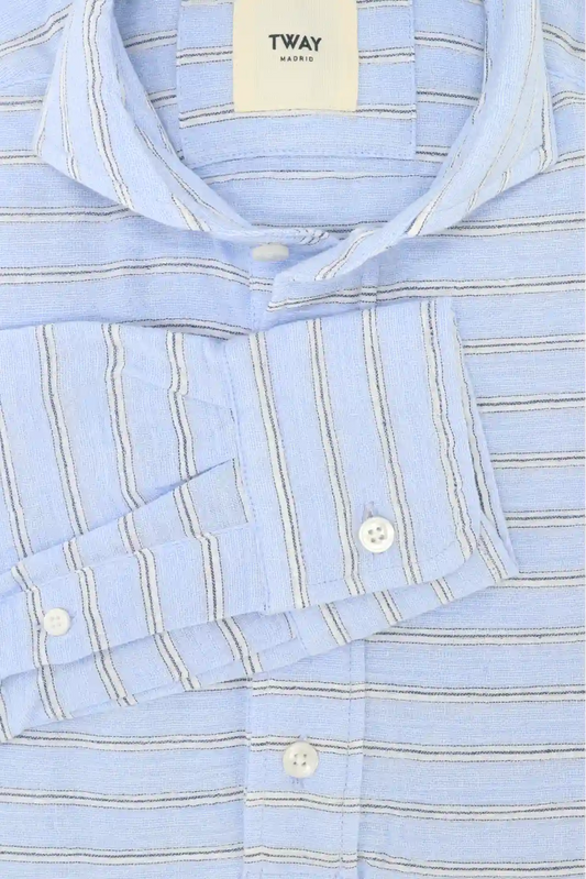 Camisa polera azul