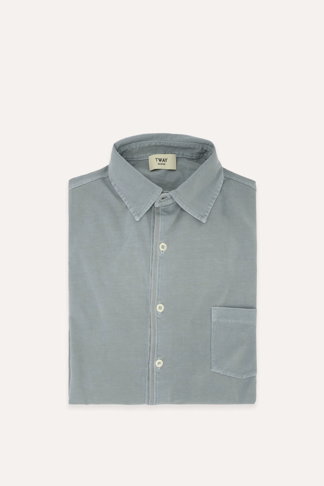 CAMISA JERSEY AZUL VERDOSO