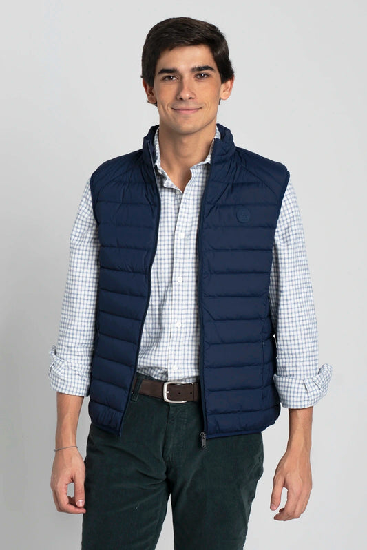 CHALECO DE PLUMAS NAVY JOTT