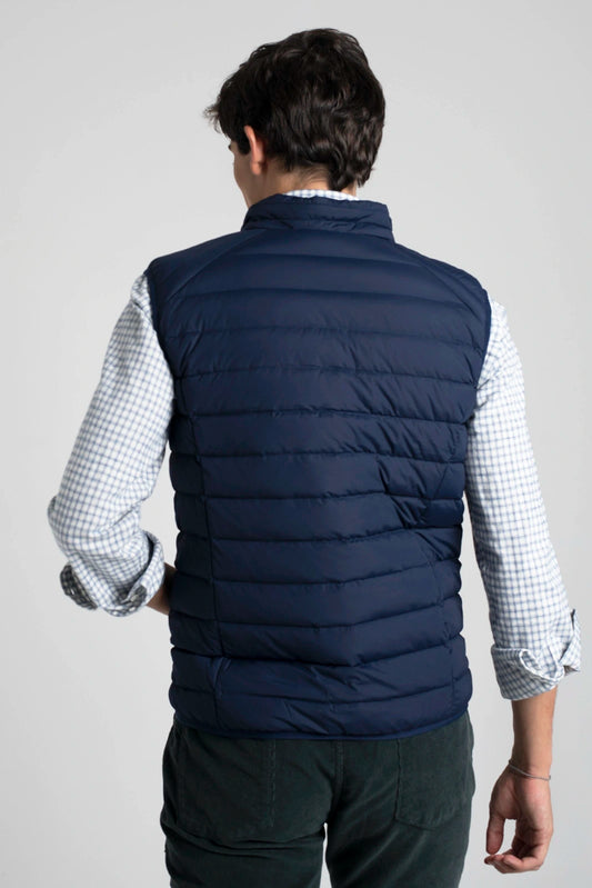 CHALECO DE PLUMAS NAVY JOTT