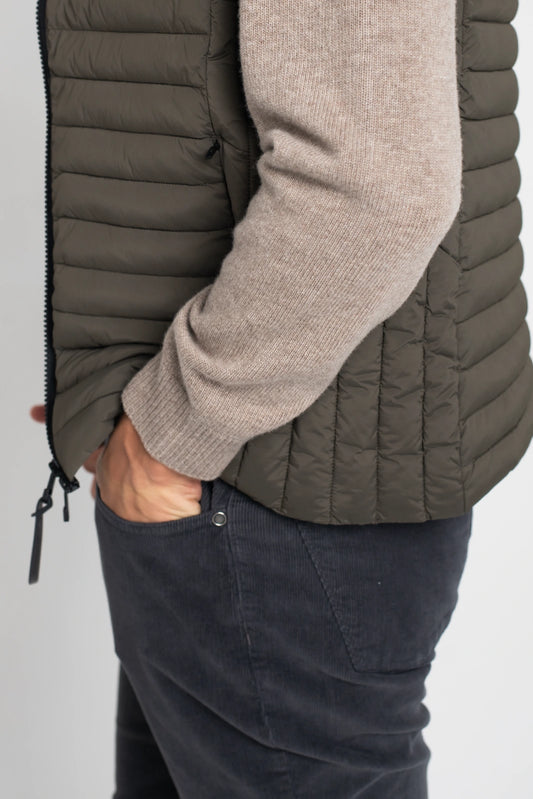 CHALECO ACOLCHADO VERDE OLIVA HOMEWARD