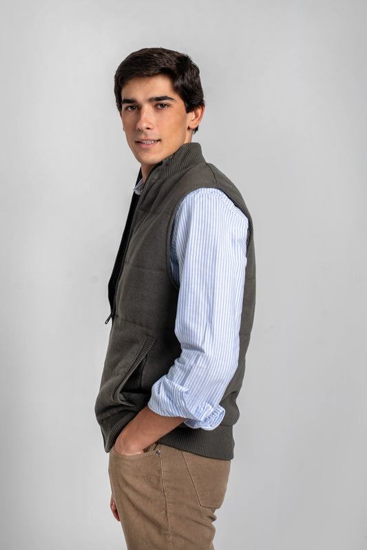 CHALECO STUART VERDE ECOLAF