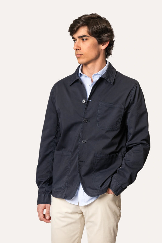 CHAQUETA LIGERA AZUL MARINO