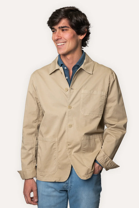 CHAQUETA LIGERA BEIGE