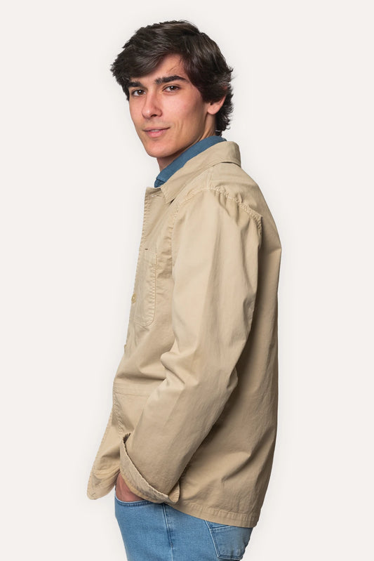 CHAQUETA LIGERA BEIGE