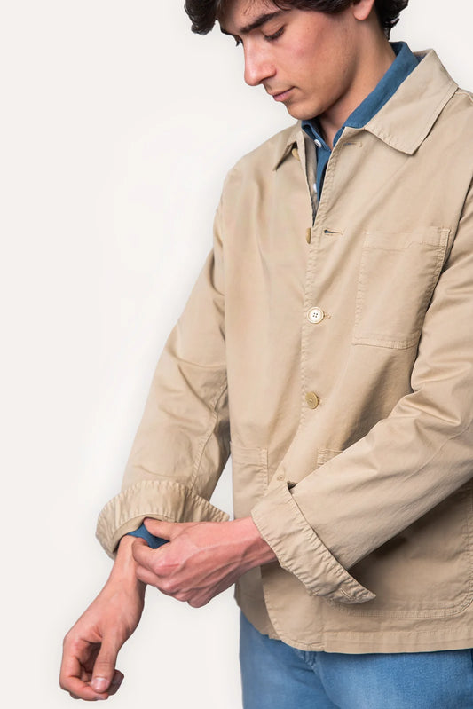 CHAQUETA LIGERA BEIGE