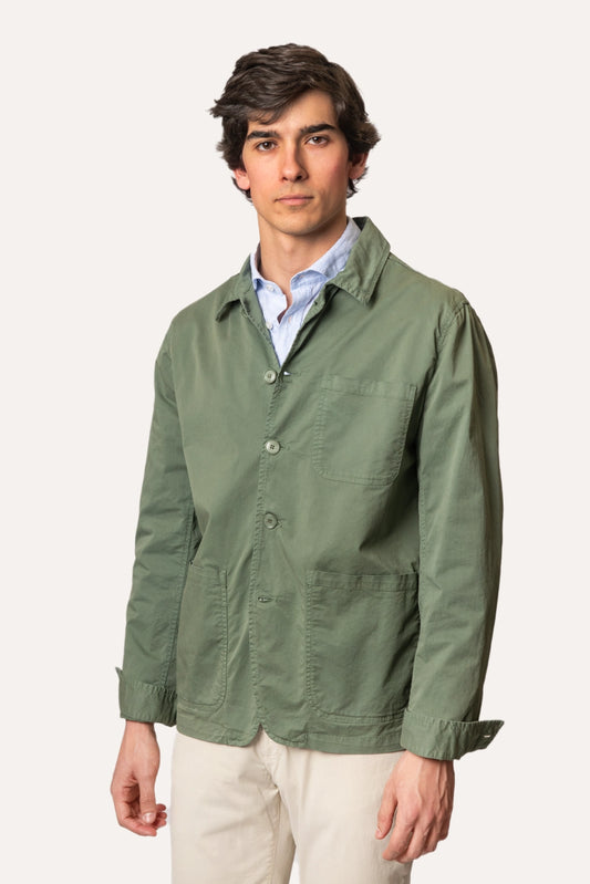 CHAQUETA LIGERA VERDE OLIVA