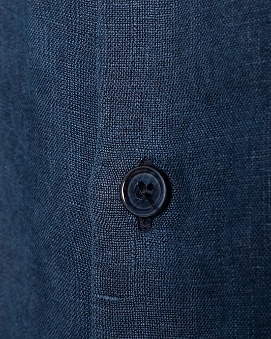 SOBRECAMISA LORENZO LINO AZUL