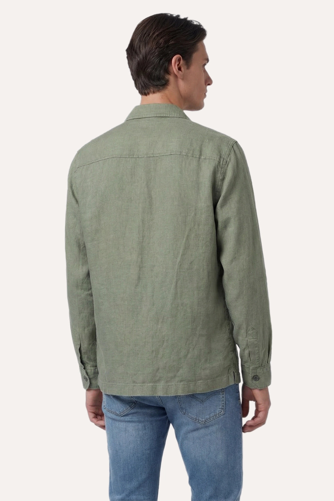SOBRECAMISA LORENZO LINO VERDE