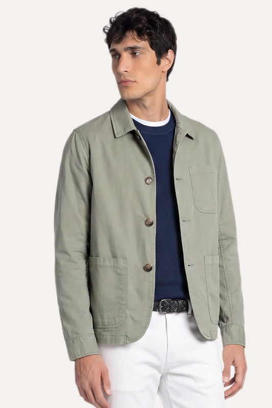CHAQUETA KALEB VERDE CLARO