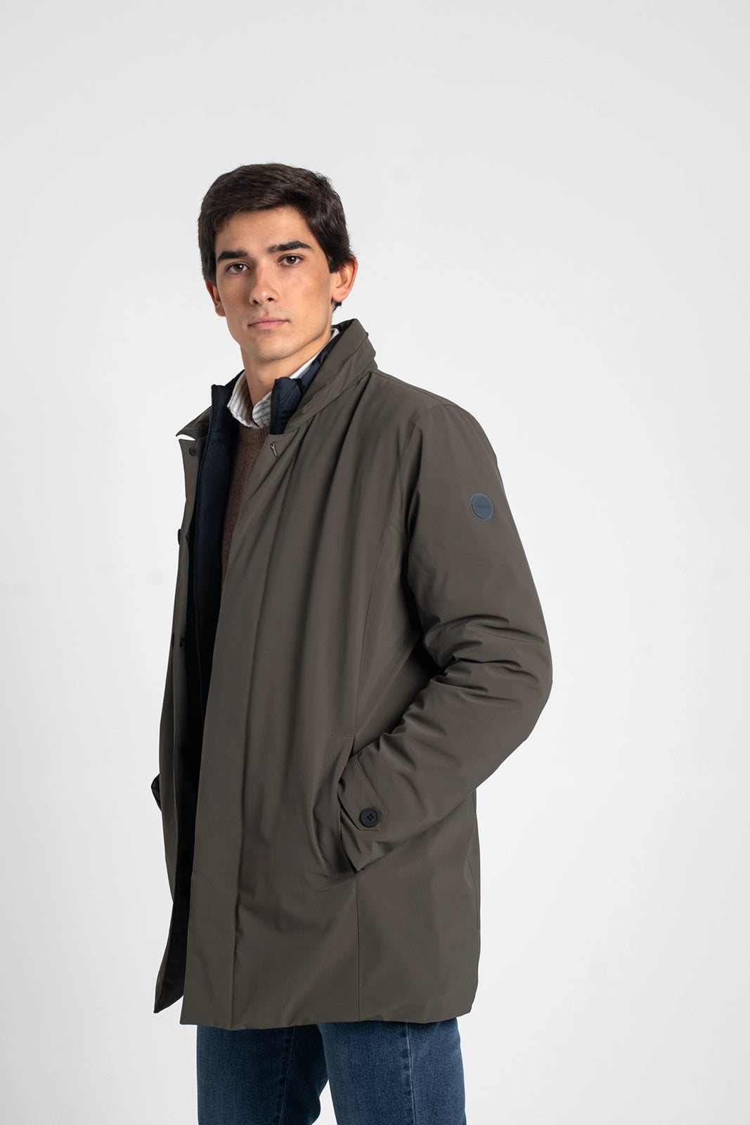 GABARDINA VERDE ACOLCHADA HOMEWARD