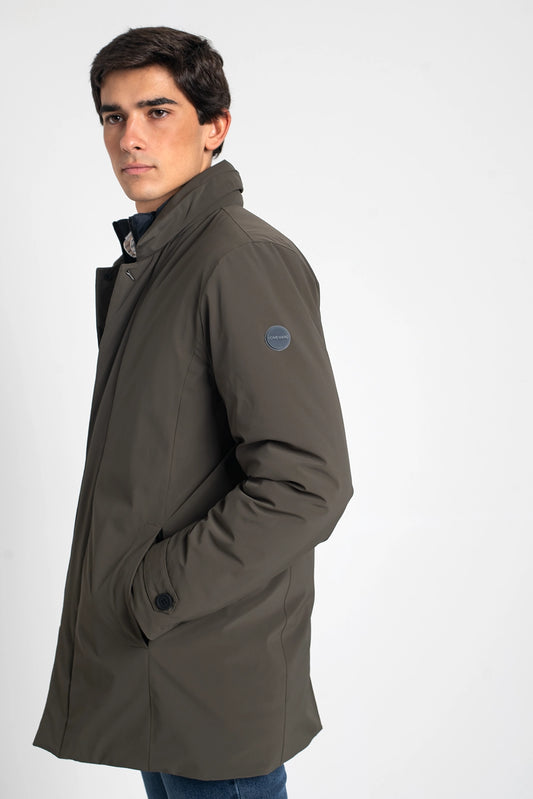 GABARDINA VERDE ACOLCHADA HOMEWARD